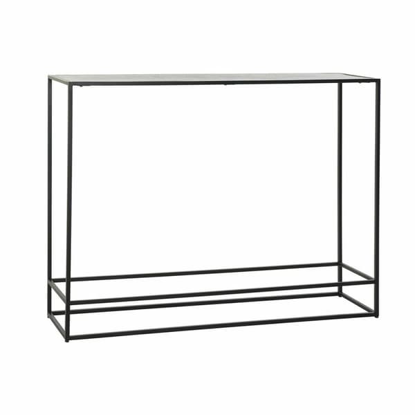Hallipöytä DKD Home Decor Musta Kullattu 110 x 25 x 84 cm