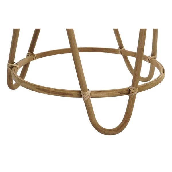 Set of 2 tables DKD Home Decor Vaaleanruskea 80 x 80 x 47 cm 80 x 80 x 45,5 cm