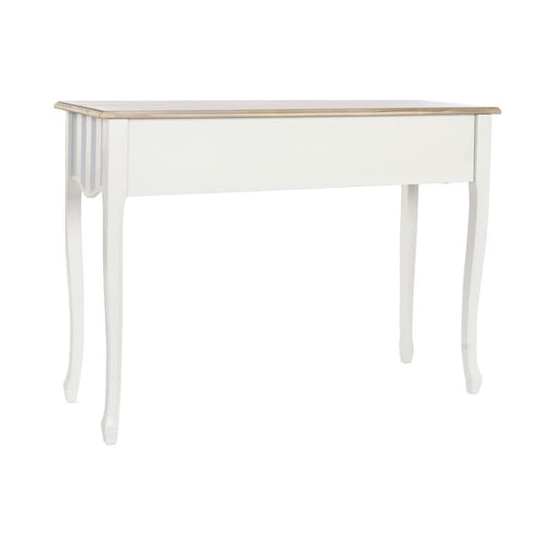 Hallipöytä DKD Home Decor Valkoinen Taivaansininen 110 x 40 x 79 cm