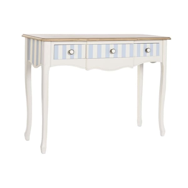 Hallipöytä DKD Home Decor Valkoinen Taivaansininen 110 x 40 x 79 cm
