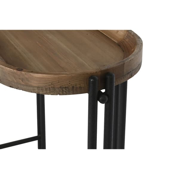 Hallipöytä Home ESPRIT Ruskea Musta 115 x 40 x 75 cm