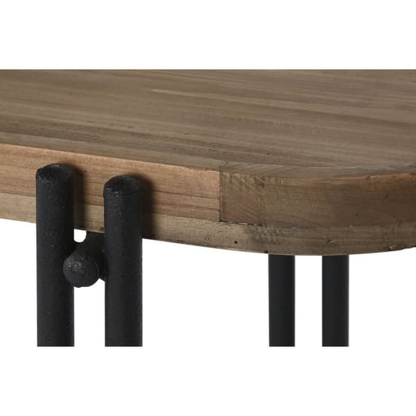 Hallipöytä Home ESPRIT Ruskea Musta 115 x 40 x 75 cm