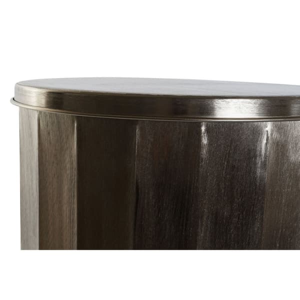 Set of 2 tables Home ESPRIT Kullattu Metalli 42 x 42 x 52 cm
