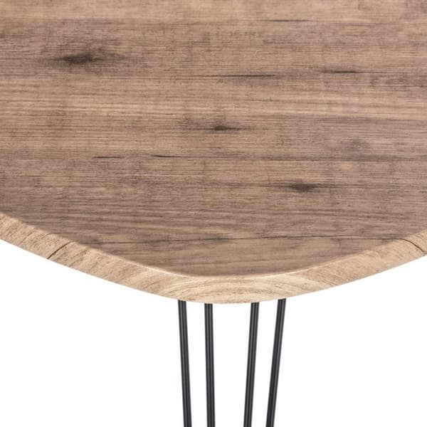 Atmosphera - Design sidobord Neile - L. 69 x H. 60 cm - Svart