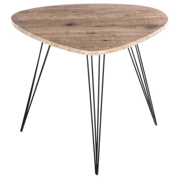 Atmosphera - Design sidobord Neile - L. 69 x H. 60 cm - Svart