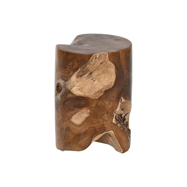 Sidobord Home ESPRIT Naturell Teak 30 x 30 x 45 cm