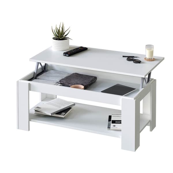 Table Basse avec Plateau Relevable L102 cm - Ambit