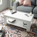 Miniatyrbild 2 av 10: Table Basse avec Plateau Relevable L102 cm - Ambit