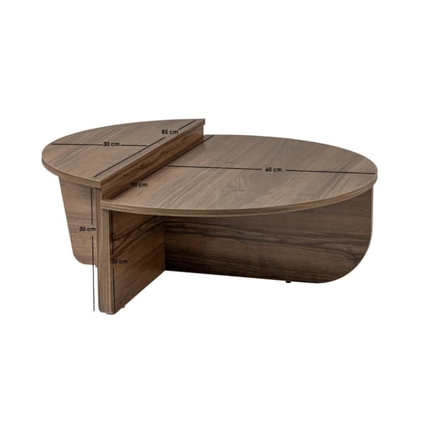 Lot de 2 tables basses L90 cm - ORION