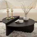 Miniatyrbild 3 av 10: Lot de 2 tables basses L90 cm - ORION