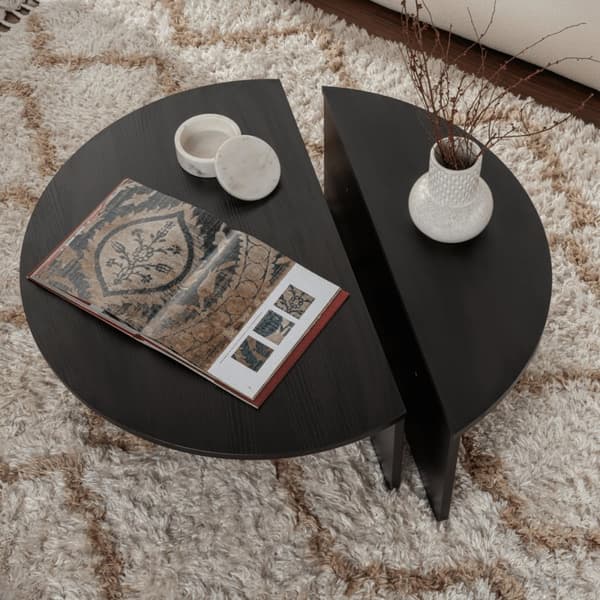 Lot de 2 tables basses L90 cm - ORION