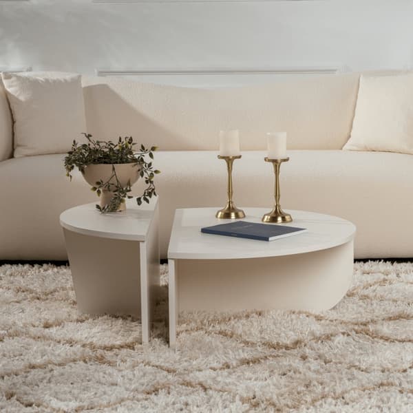 Lot de 2 tables basses L90 cm - ORION