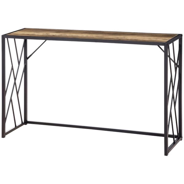 Rootz Console Table - Hallway Table - Industrial Design - Robust metalramme - 120 cm x 35 cm x 75 cm