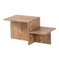 Miniatyrbild 4 av 6: Table basse 2 niveaux L77 cm - HARMONY