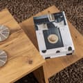 Miniatyrbild 5 av 6: Table basse 2 niveaux L77 cm - HARMONY