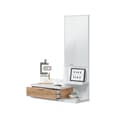 Miniatyrbild 3 av 8: Console suspendue avec 1 tiroir et 1 miroir L81 cm - DHALIA