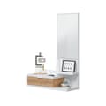 Miniatyrbild 7 av 8: Console suspendue avec 1 tiroir et 1 miroir L81 cm - DHALIA