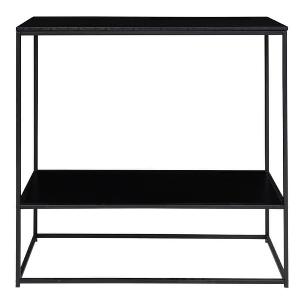Rootz Vita Console Table - Entryway Table - Hallbanan - Hållbar stålram - 80 cm x 36 cm x 80 cm