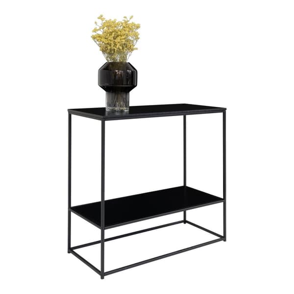Rootz Vita Console Table - Entryway Table - Hallbanan - Hållbar stålram - 80 cm x 36 cm x 80 cm