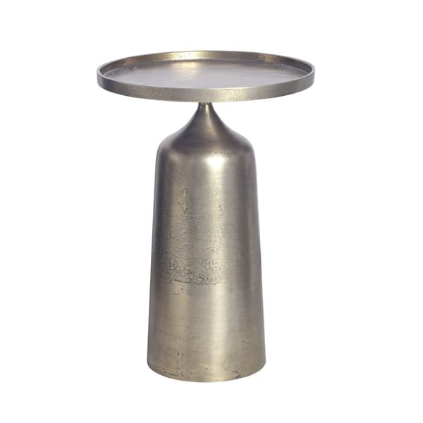 Bout de canapé en aluminium L25 cm - GUSTAVE