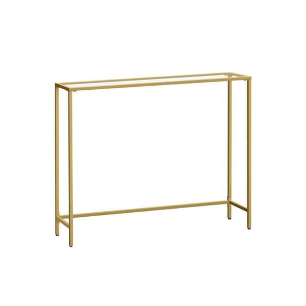 Konsolbord, LGT26G, 20x100 cm, Guld