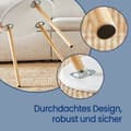 Miniatyrbillede 4 af 6: Round Side Table Set - Sæt med 2 sofaborde, minimalistisk design