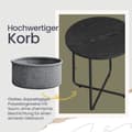 Miniatyrbillede 5 af 5: Round Side Bord - Lille sofabord - Elegant & Space Saving