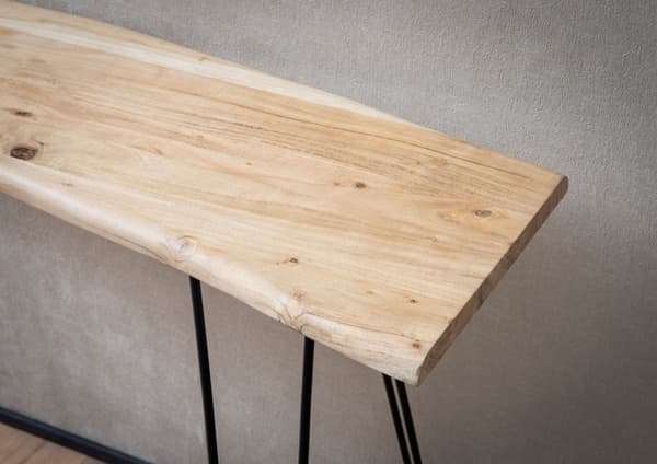 Rootz Chic Console Table - Modern Console Table - Expressive møbler - Håndlavet kvalitet - 150 cm x 36 cm x 75 cm