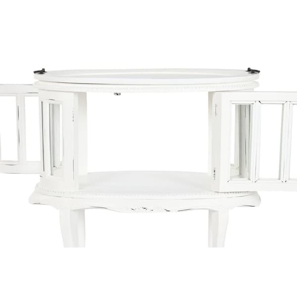 Zsúrkocsi Home ESPRIT Vit Trä 75 x 50 x 78 cm