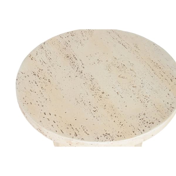 Pieni sivupöytä Home ESPRIT Beige Magnesium 60 x 60 x 41,9 cm