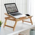 Miniatyrbillede 10 af 11: Sammenfoldeligt støttebord i bambus Lapwood InnovaGoods