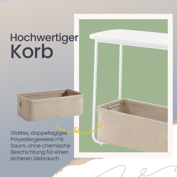 Firkantet sidebord, lille bord, lille sofabord
