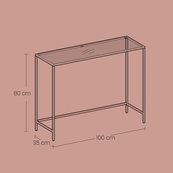Konsoletbord, sofabord, sidebord