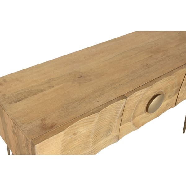 Konsol Home ESPRIT Gylden 120 x 38 x 76 cm