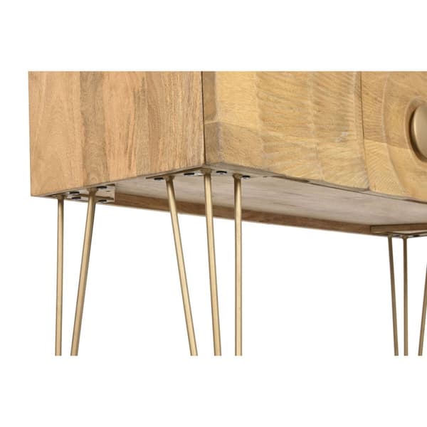 Konsol Home ESPRIT Gylden 120 x 38 x 76 cm