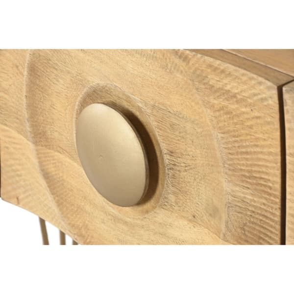 Konsol Home ESPRIT Gylden 120 x 38 x 76 cm