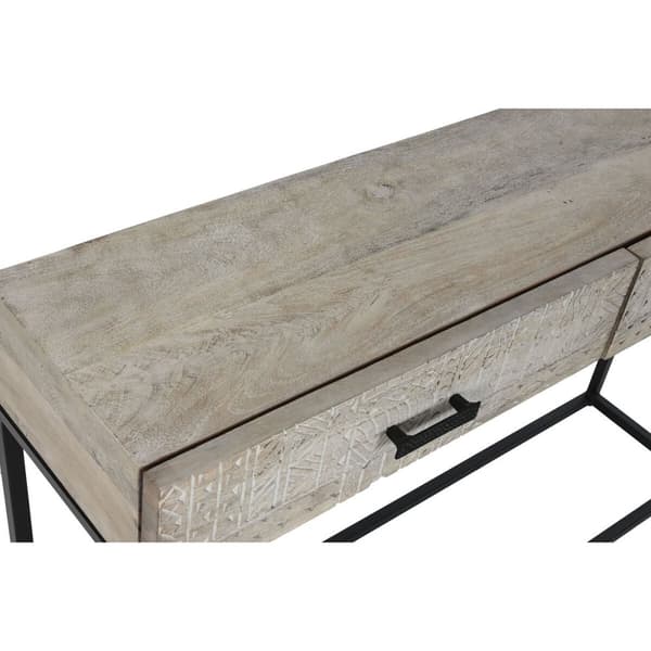 Konsol Home ESPRIT Hvid 120 x 30 x 76 cm