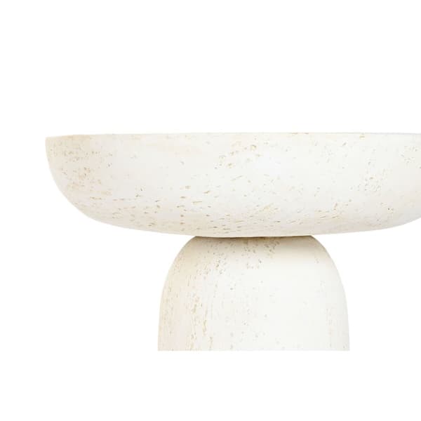 Sidebord Home ESPRIT Hvit 64,5 x 64,5 x 41 cm