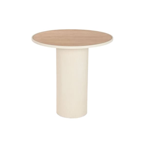 Sidebord Home ESPRIT Beige Naturell 75 x 75 x 75,5 cm