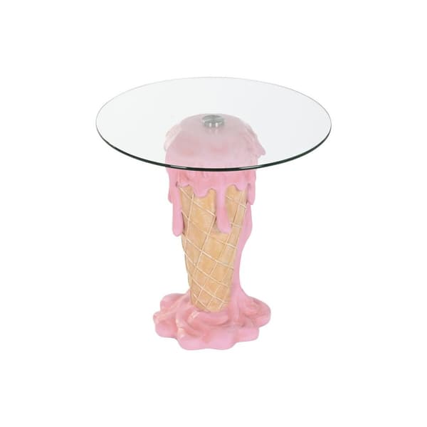 Sidebord Home ESPRIT Rosa 48 x 48 x 49 cm