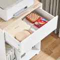 Miniatyrbillede 5 af 8: Mobil Arkivskab, ASK10-WN, 60x40x75 cm, Brun