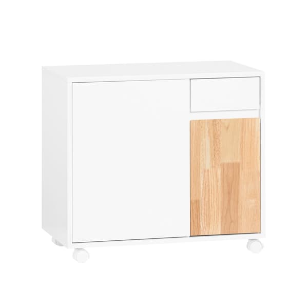 Mobil Arkivskåp, ASK04-WN, 65x25x58 cm, Brun