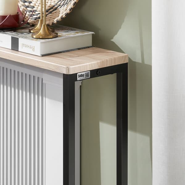 Sideboard, FSB19-XL-Z, 120x20x80 cm, Brun