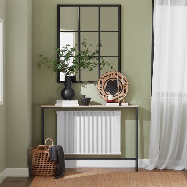 Sideboard, FSB19-XL-Z, 120x20x80 cm, Brun