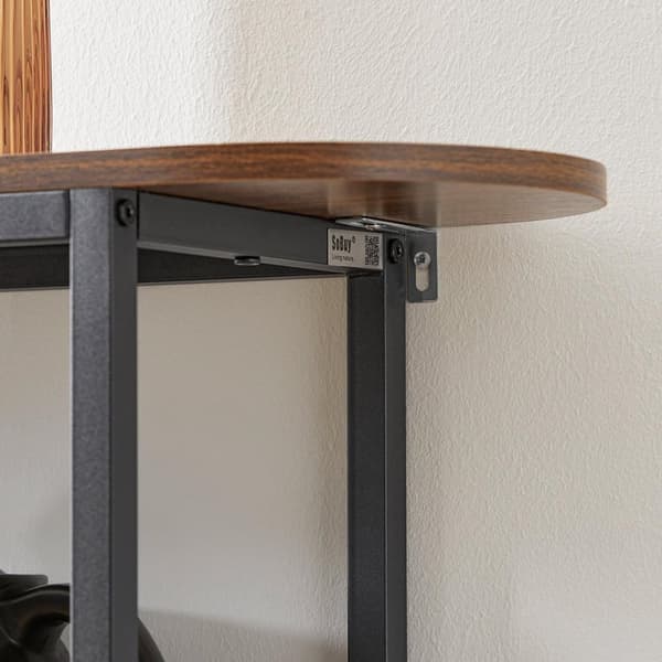 Konsolbord, FSB67-WS, 110x25x86 cm, Hvid