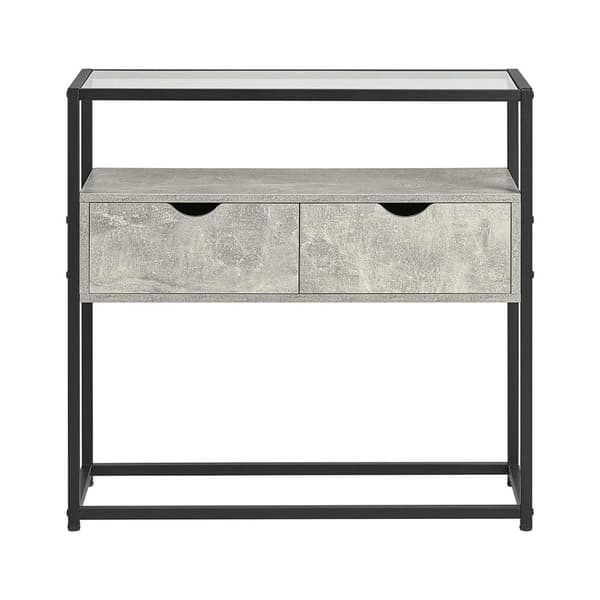 Konsolbord, FSB54-HG, 81x35x78 cm, Grå