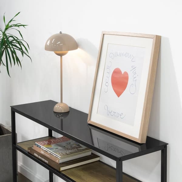 Konsolbord, FSB43-SCH, 110x30x70 cm, Klar
