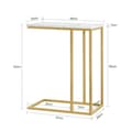 Miniatyrbillede 3 af 5: Sidebord, FBT87-G, 48x30x61 cm, Brun