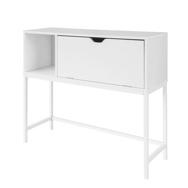 Sidobord, FSB21-W, 92x80x30 cm, Vit