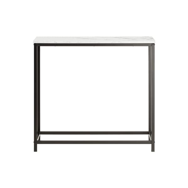 Konsolbord, FSB29-SCH, 80x30x75 cm, Sort